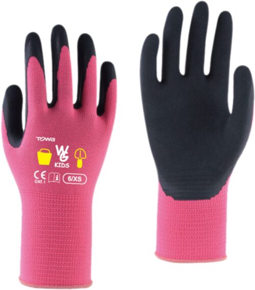 Rukavice dětské Kids růžové vel. 6/XS Rosteto - Obrázek 1