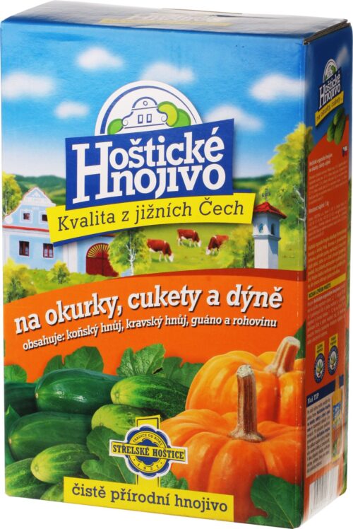 Hoštické - okurky a cukety 1 kg s guánem - Obrázek 1
