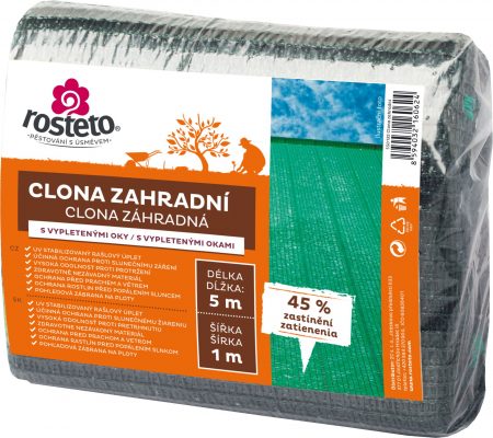 Clona zahradní 45% Rosteto - 5 x 1 m zelená