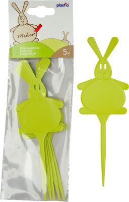 Jmenovka - Zajíc zelená (5ks)