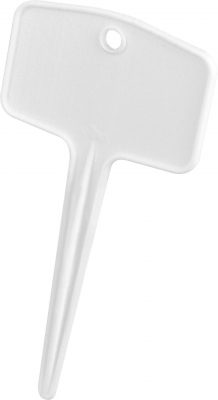 Jmenovka zapichovací Green Basics S - white 13 x 6 cm (5ks)