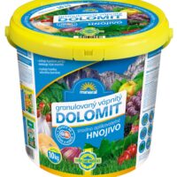 Vápenec dolomitický - 10 kg granulovaný kbelík