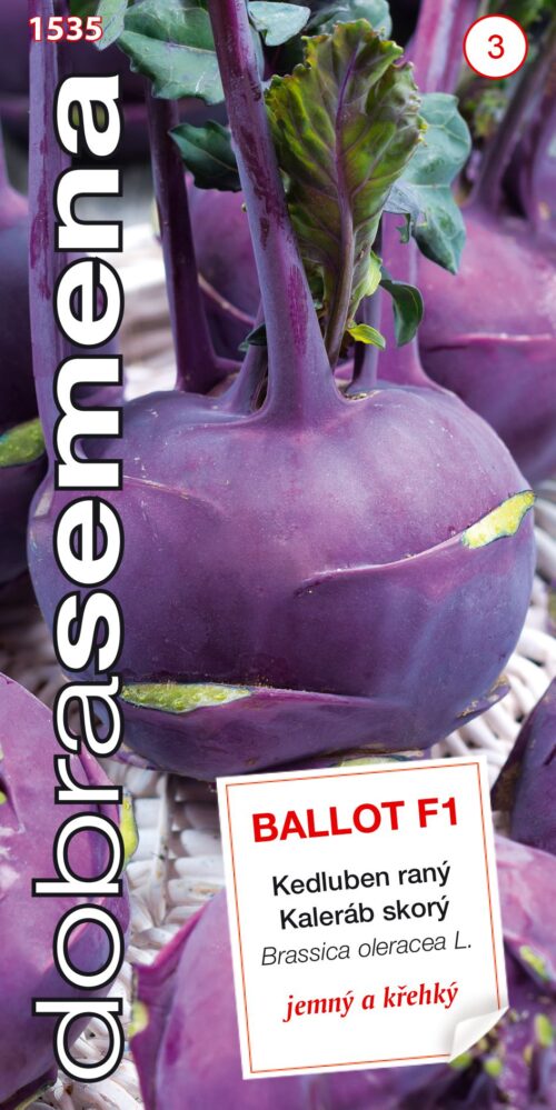Dobrá semena Kedluben modrý - Ballot F1 raný 40s - Obrázek 1