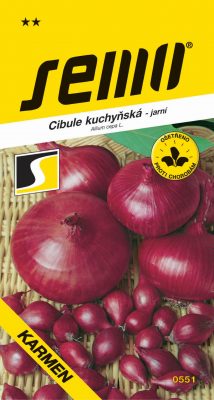 Cibule jarní - Karmen červená 2g