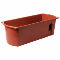 Truhlík samozavlažovací Flora - terakota