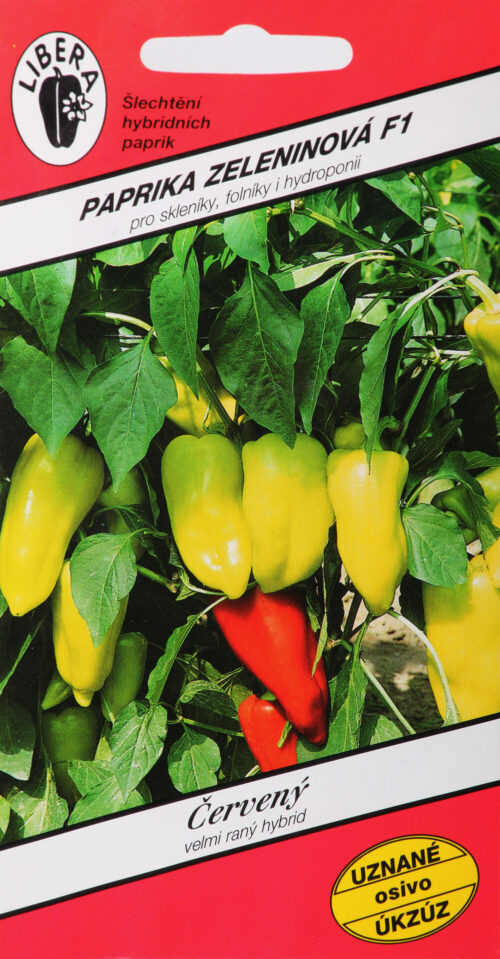 Paprika F1 - Beate F1 15-20 semen - Obrázek 1