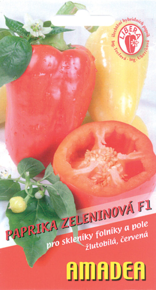 Paprika F1 - Amadea F1 15-20 semen - Obrázek 1