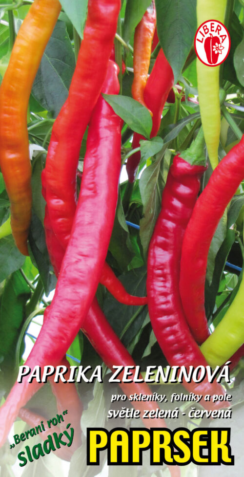 Paprika beranní roh - Paprsek 15-20 semen - Obrázek 1