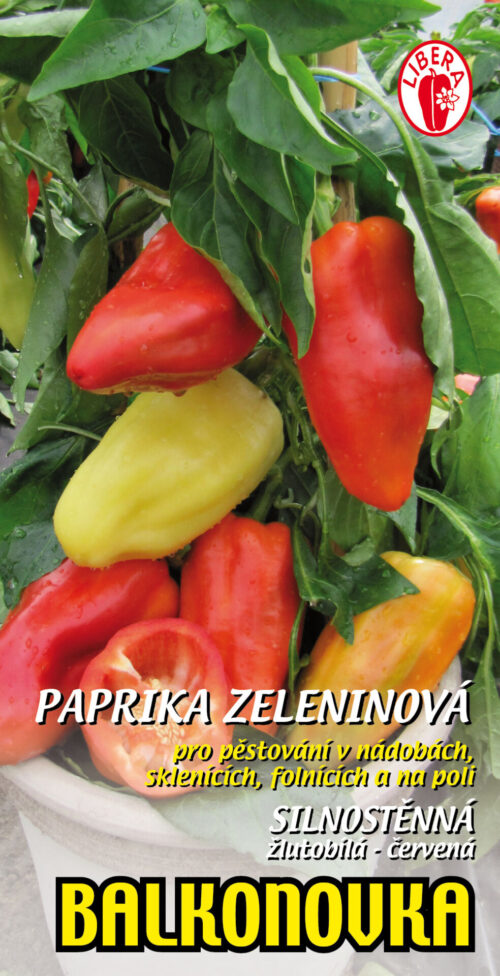 Paprika - Balkonovka 10 semen - Obrázek 1