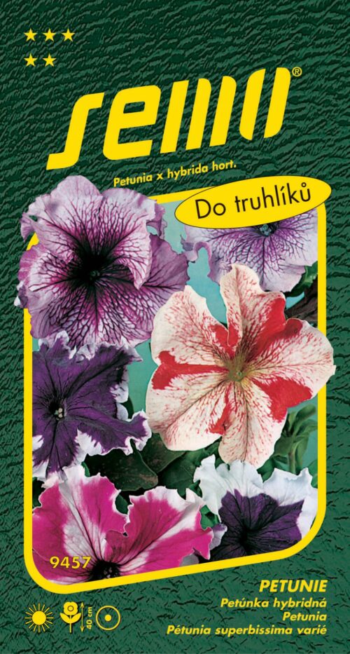 Petunie Superbissima - směs 40cm 0,05g - Obrázek 1