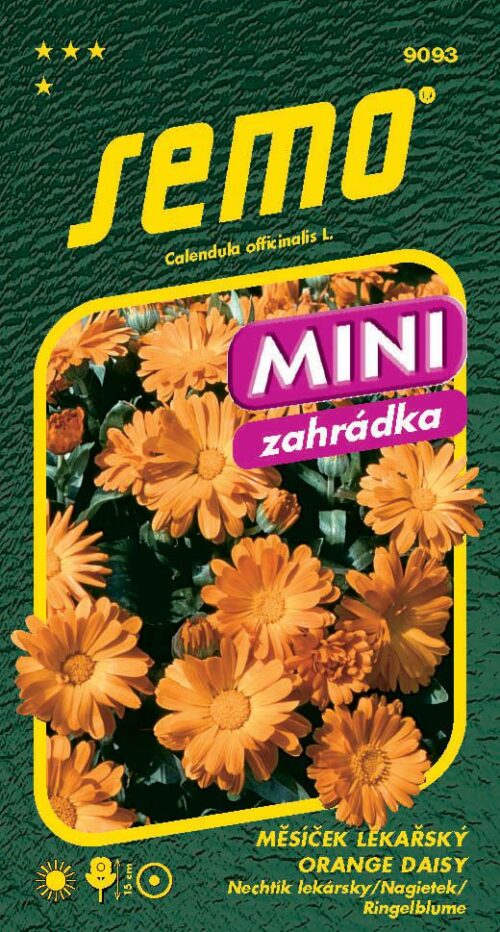 Měsíček lékařský - Orange Daisy 0,6g - série MINI - Obrázek 1