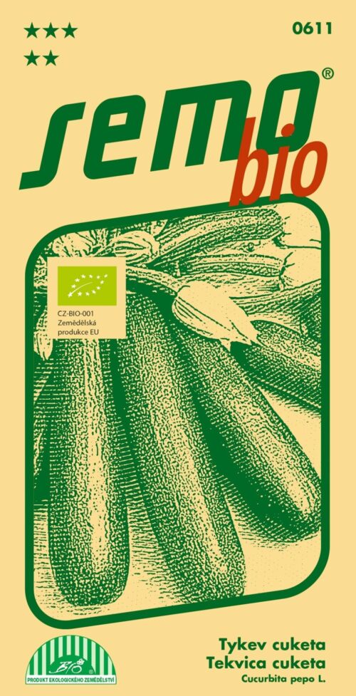 BIO Tykev cuketa - Startgreen F1 tm. zelená 10s - Obrázek 1