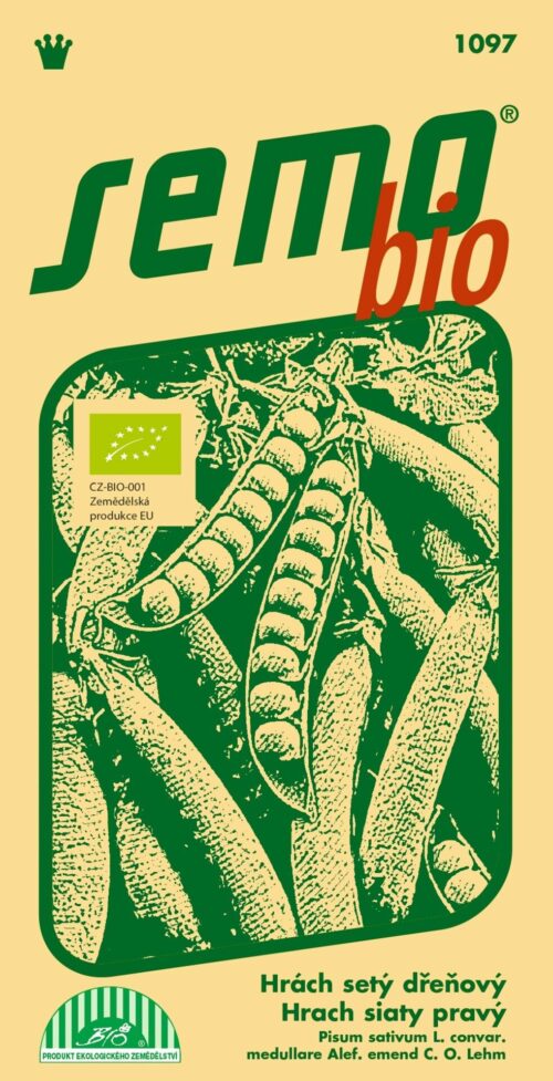 BIO Hrách zahr. - Progress N. 9 - 35g - Obrázek 1