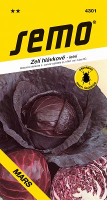 Zelí letní - Mars červené 0,8g