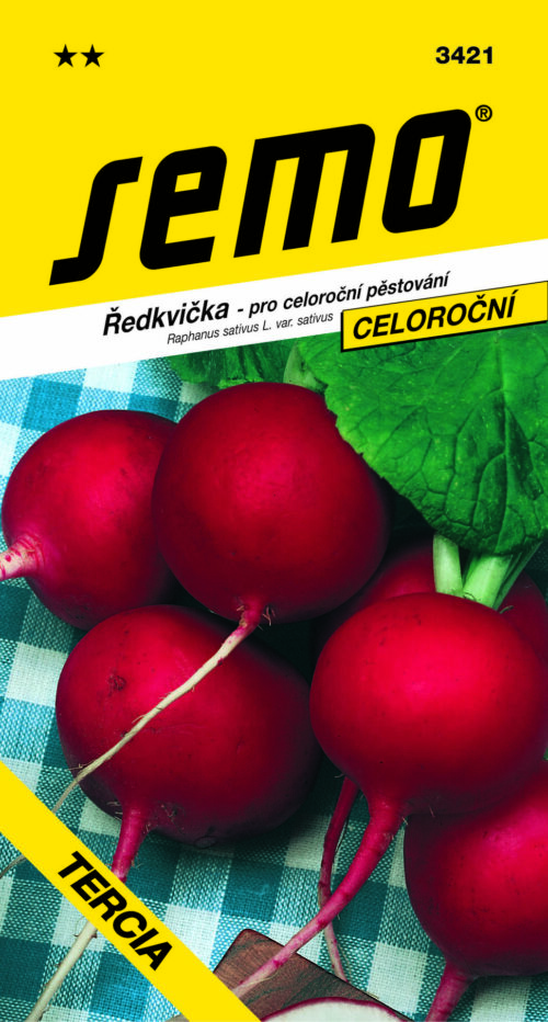 Ředkvička červ. - Tercia rychl,pole celoroční 5g - Obrázek 1