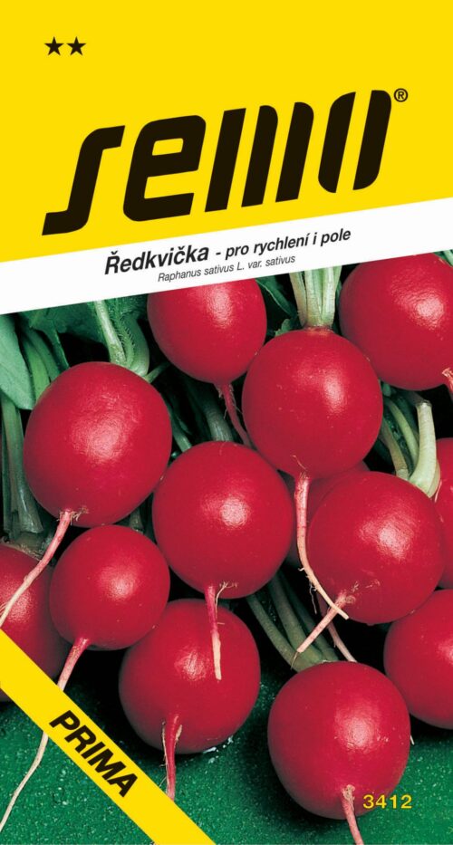 Ředkvička červ. - Prima rychl, pole 5g - Obrázek 1