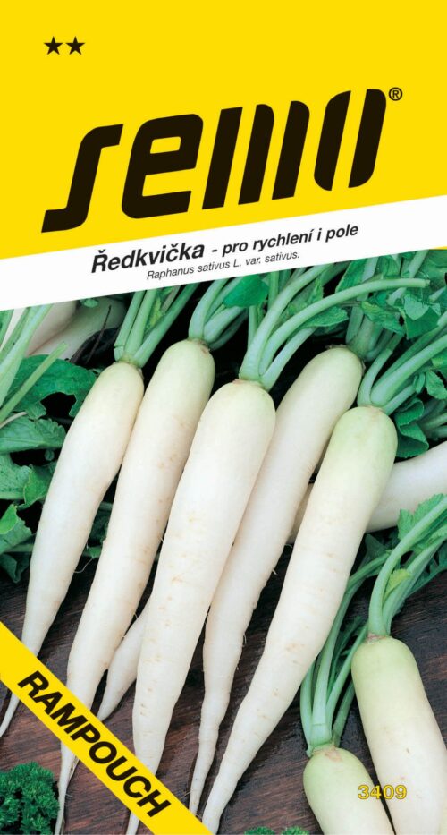 Ředkvička bílá - Rampouch pole 5g - Obrázek 1