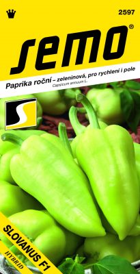 Paprika zel. sladká F1 - Slovanus F1 15s