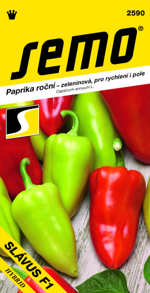 Paprika zel. sladká F1 - Slávus F1 15s - Obrázek 1