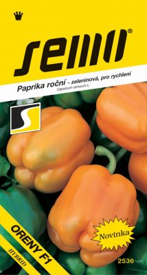 Paprika zel. sladká F1 - Oreny F1 rychl 15s