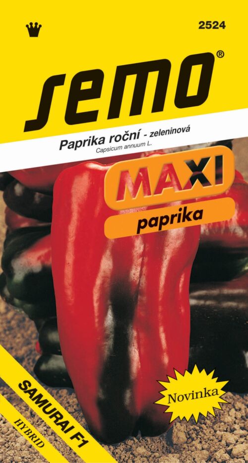 Paprika zel. sladká F1 - Alceo F1 (typ Lamyo) rychl 15s - série MAXI - Obrázek 1