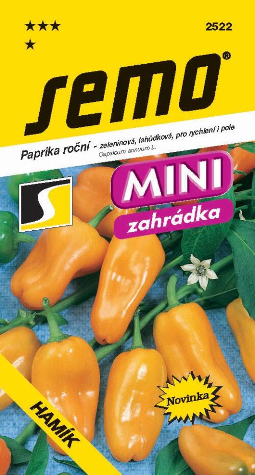 Paprika zel. sladká - Hamík® rychl,pole 30s - série MINI - Obrázek 1