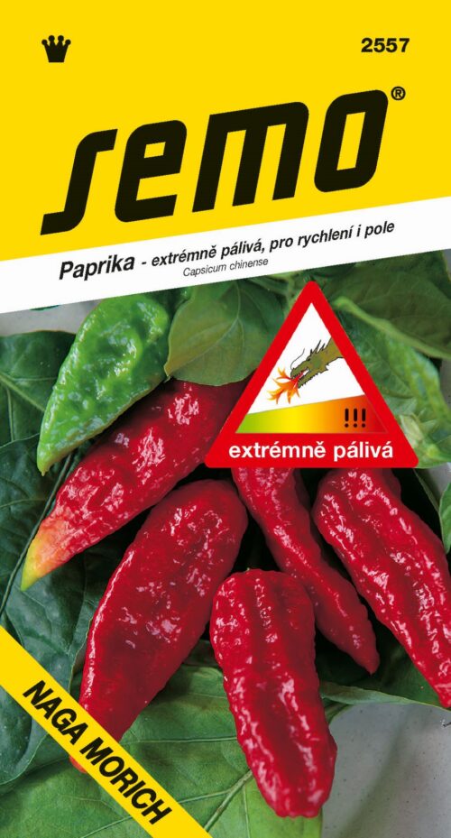 Paprika zel. pálivá - Naga Morich 15s  /SHU 1 050 000/ - Obrázek 1