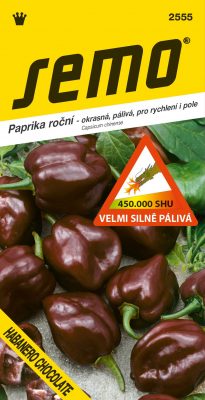 Paprika zel. pálivá - Habanero Chocolate 15s  /SHU 450 000/