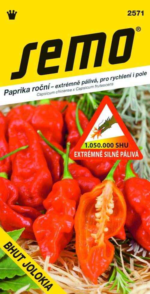Paprika zel. pálivá - Bhut Jolokia Red 15s  /SHU 1 050 000/ - Image 1