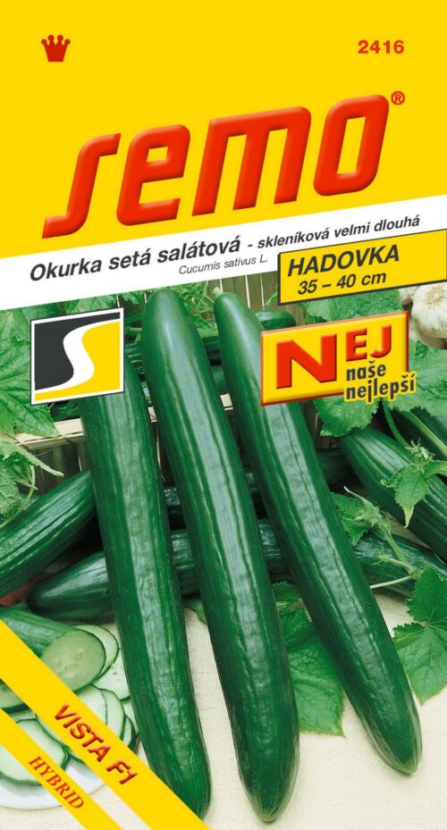 Okurka sklen. - Vista F1 dl 10s - série NEJ - Obrázek 1