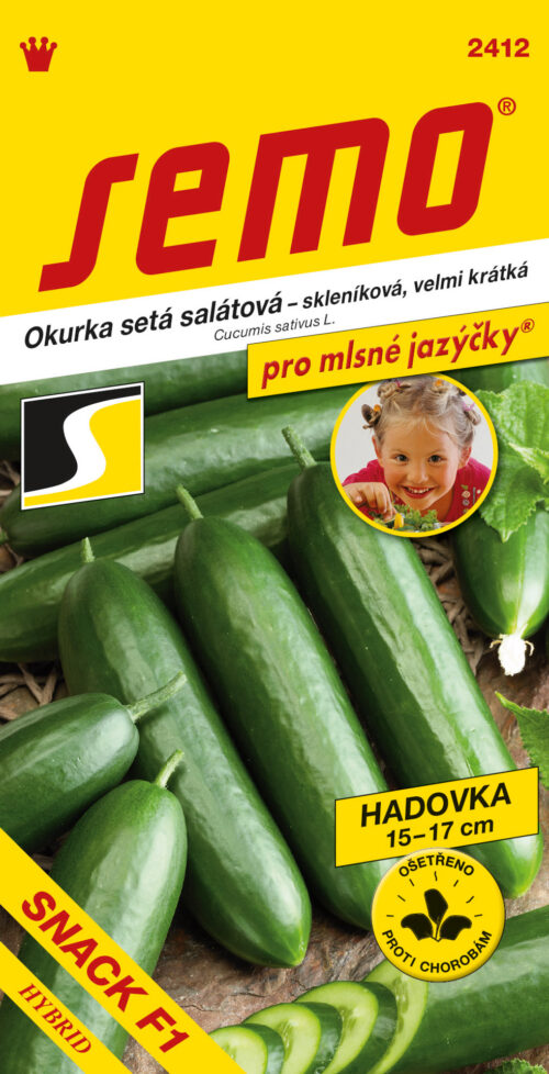 Okurka sklen. - Snack F1 10s - série JAZÝČKY - Obrázek 1