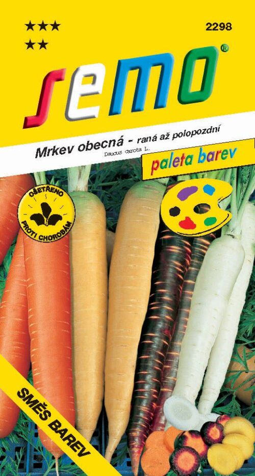 Mrkev Karotka - směs barev 1g - série PALETA - Obrázek 1