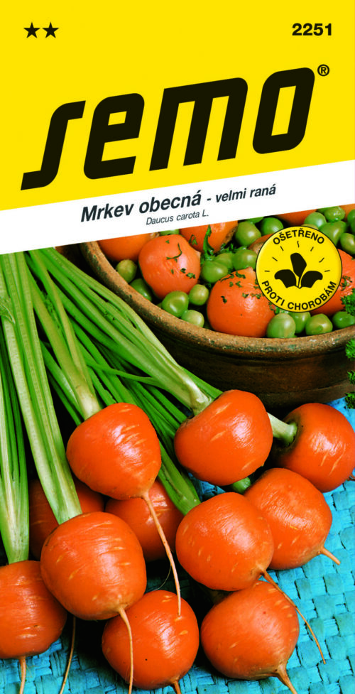 Mrkev Karotka - Parijse Markt 4 velmi raná kulatá 1,6g - Image 1