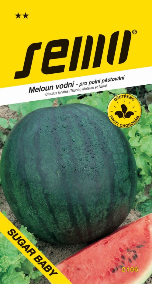 Meloun vodní - Sugar Baby zelený 0,6g - Obrázek 1