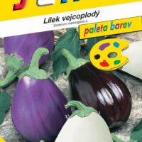 Lilek vejcoplodý - směs barev 30s - série PALETA