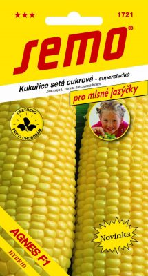 Kukuřice cukrová - Agnes (Longa) F1 3g - série JAZÝČKY