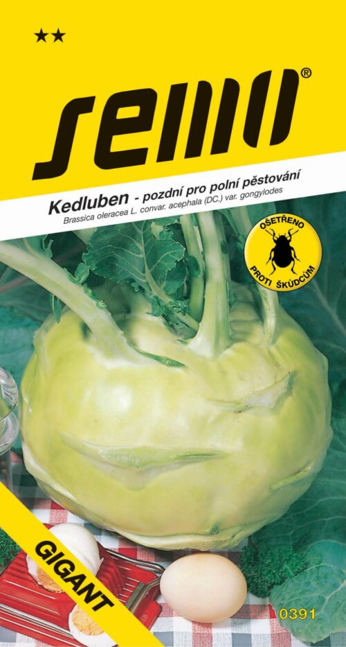 Kedluben bílý - Gigant pozdní, pro pole 0,8g - Obrázek 1