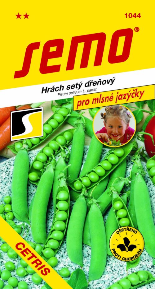 Hrách zahr. - Cetris poloraný 50g - série JAZÝČKY - Obrázek 1