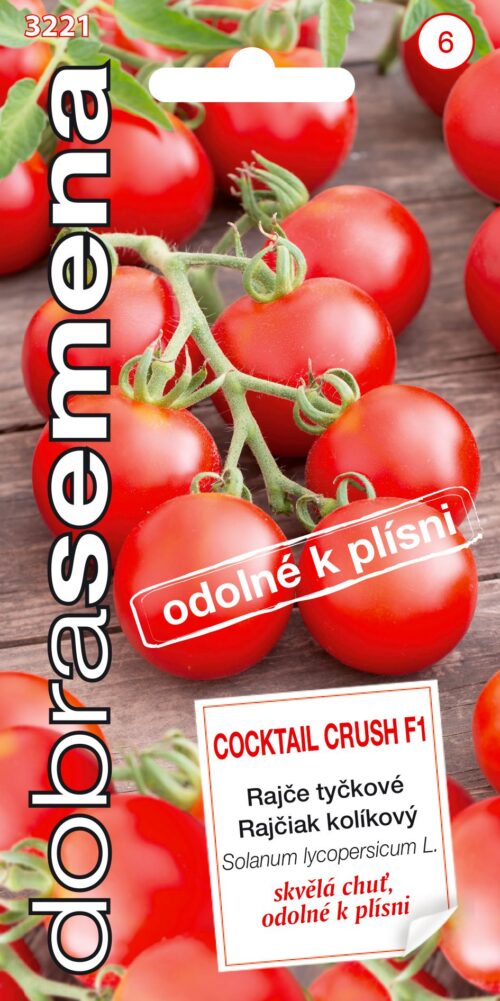 Dobrá semena Rajče tyč. kokt. odolné k plísni - Cocktail Crush F1 10s - Obrázek 1