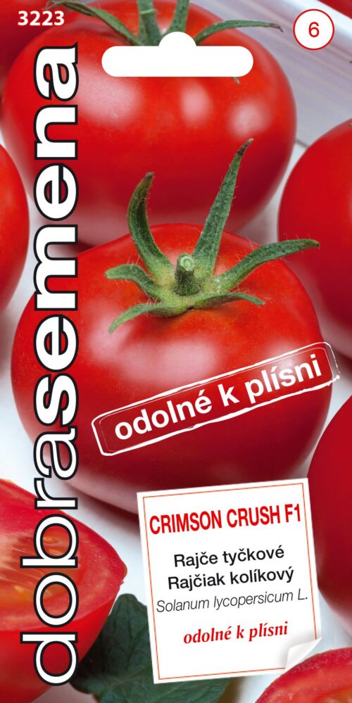 Dobrá semena Rajče tyč. - Crimson Crush F1, odolné proti plísni 10s - Image 1