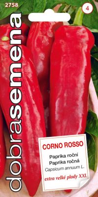 Dobrá semena Paprika zel. - Corno Rosso 30s