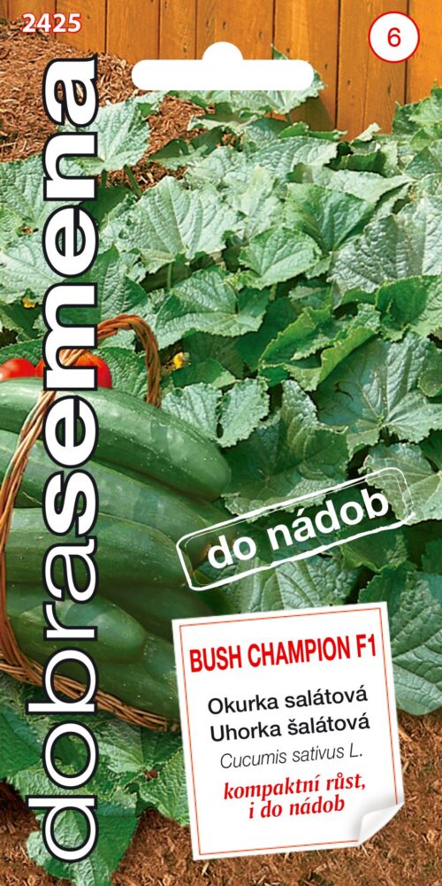 Dobrá semena Okurka salátová do nádob - Bush Champion F1 10s - Obrázek 1