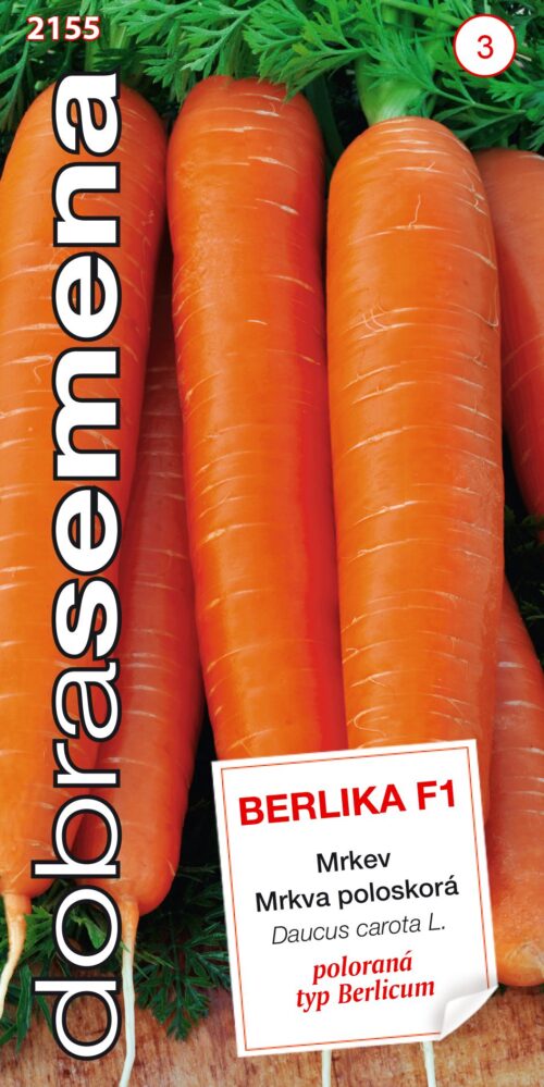Dobrá semena Mrkev - Berlika F1 poloraná 1,3g - Obrázek 1
