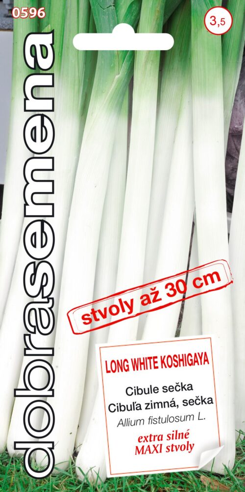 Dobrá semena Cibule sečka - Long White Koshigaya "pórková" 2g - Obrázek 1