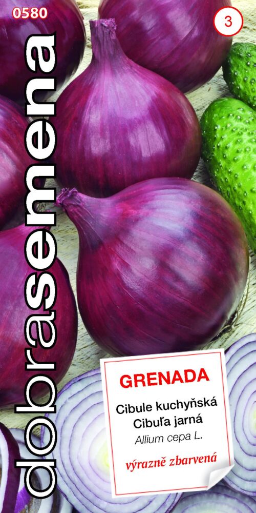 Dobrá semena Cibule jarní - Grenada červená 1,8g - Obrázek 1