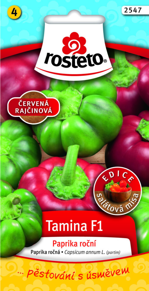 ROSTETO - Paprika Tamina F1 - zel. sladká pole, rajčinová 10s - Obrázek 1