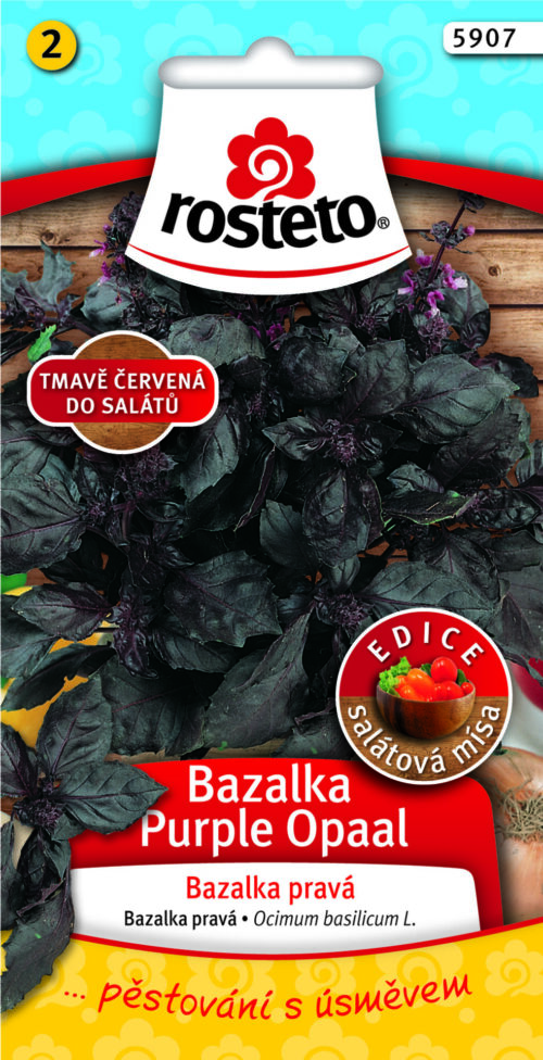 ROSTETO - Bazalka Purple Opaal - pravá 1g - Obrázek 1