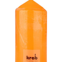 Svíčka válec 50x90 mm - oranžová
