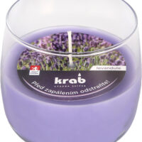 Svíčka sklo - aroma levandule 125 g