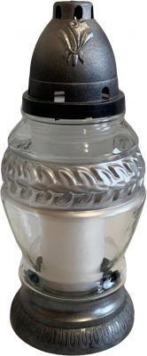 Svíčka sklo lampa - 80 (85) g vavřín